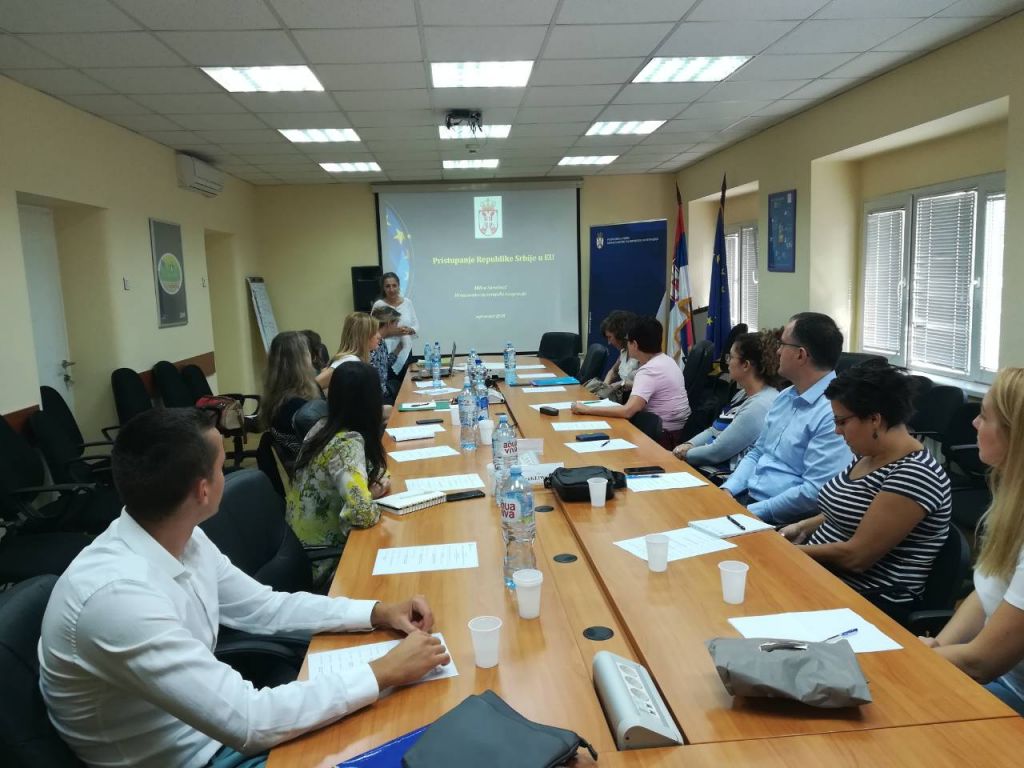 Workshop "Coordination and written communication in the EU accession process"