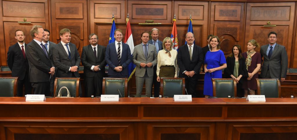 J. Joksimović and Dutch parliamentarians: Support to the continuation of the reforms