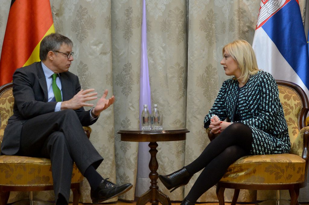J. Joksimović and Dittmann: Continuing the reforms is crucial for Serbia's progress on its European path