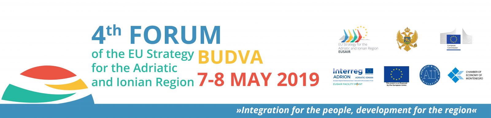 4th EUSAIR Forum will be held in Budva 6-8 May