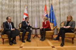 Ј. Јоксимовић и Коберидзе: Србија ће искуства из процеса европских интеграција поделити са Грузијом