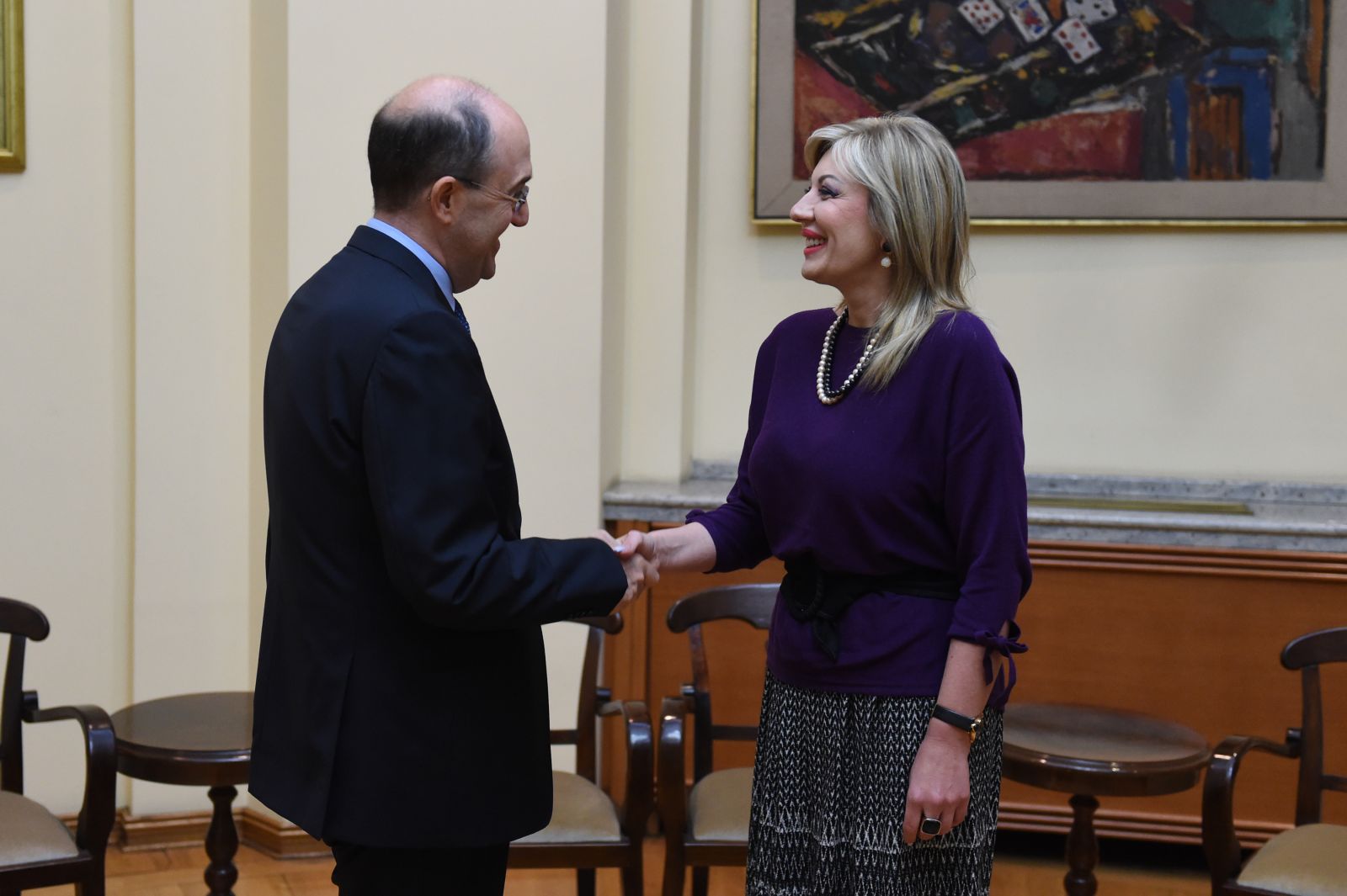 J. Joksimović i Lo Kašo: Italija iskreno podržava reforme i evropski put Srbije J. Joksimović i Lo Kašo: Italija iskreno podržava reforme i evropski put Srbije