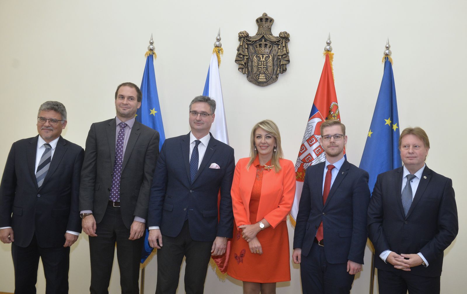 Ј. Јоксимовић и чешки парламентарци: Чешка ће активно подржавати европске интеграције Србије