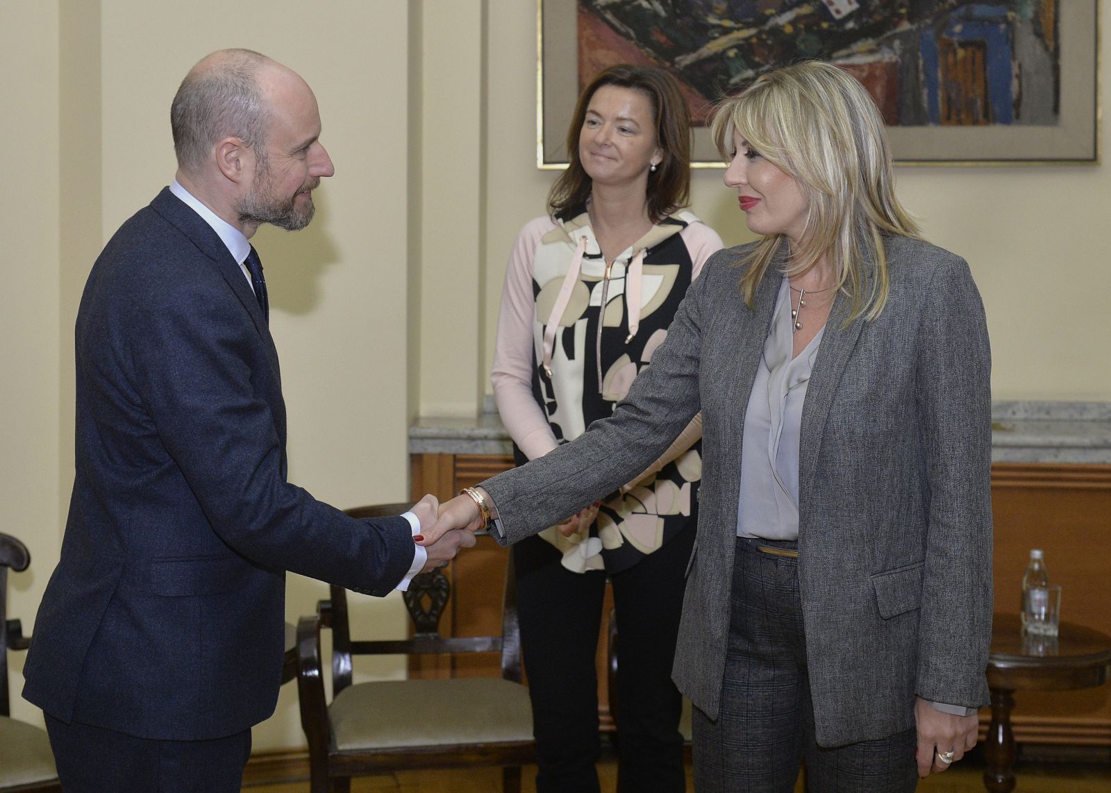 Јоксимовић и делегација ЕП о циљевима међупартијског дијалога Јоксимовић и делегација ЕП о циљевима међупартијског дијалога