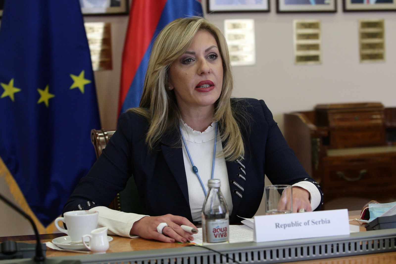 J. Joksimović: EUR 18 million from EU budget support for tackling COVID-19 effects