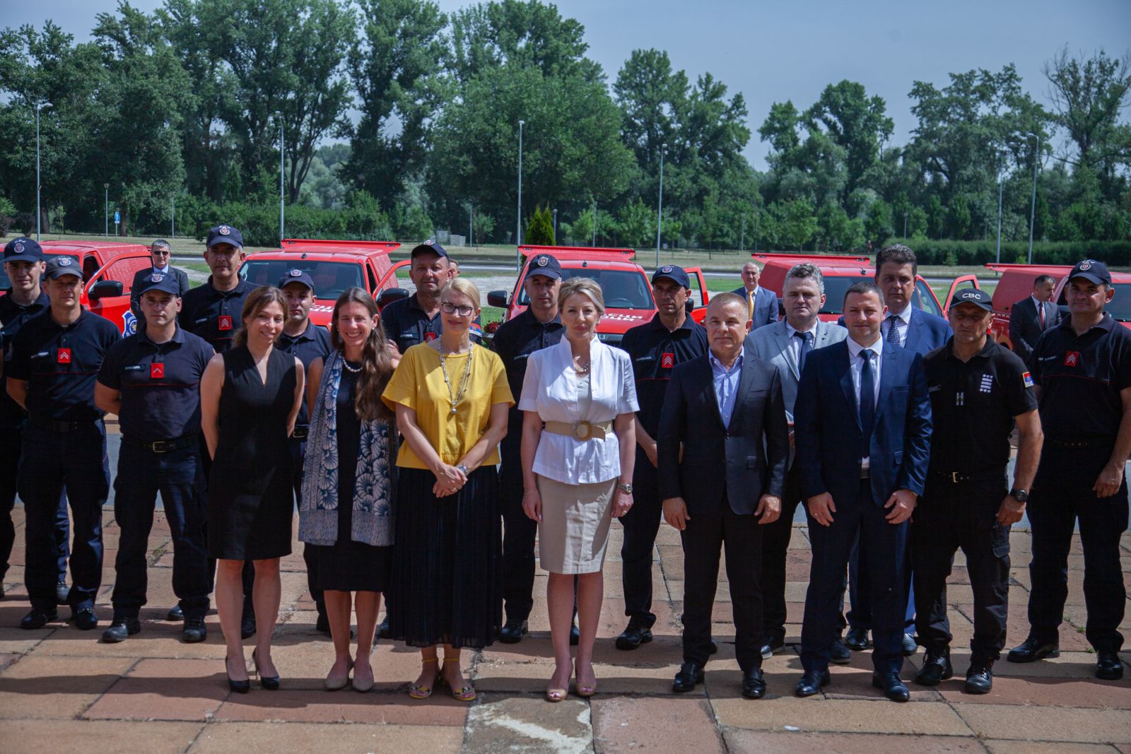 EU provided 27 forest fire-fighting vehicles