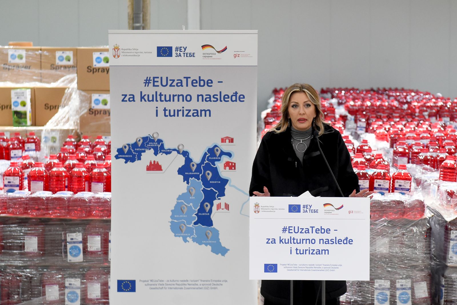 Ј. Јоксимовић: Заједно са ЕУ у борби против пандемије