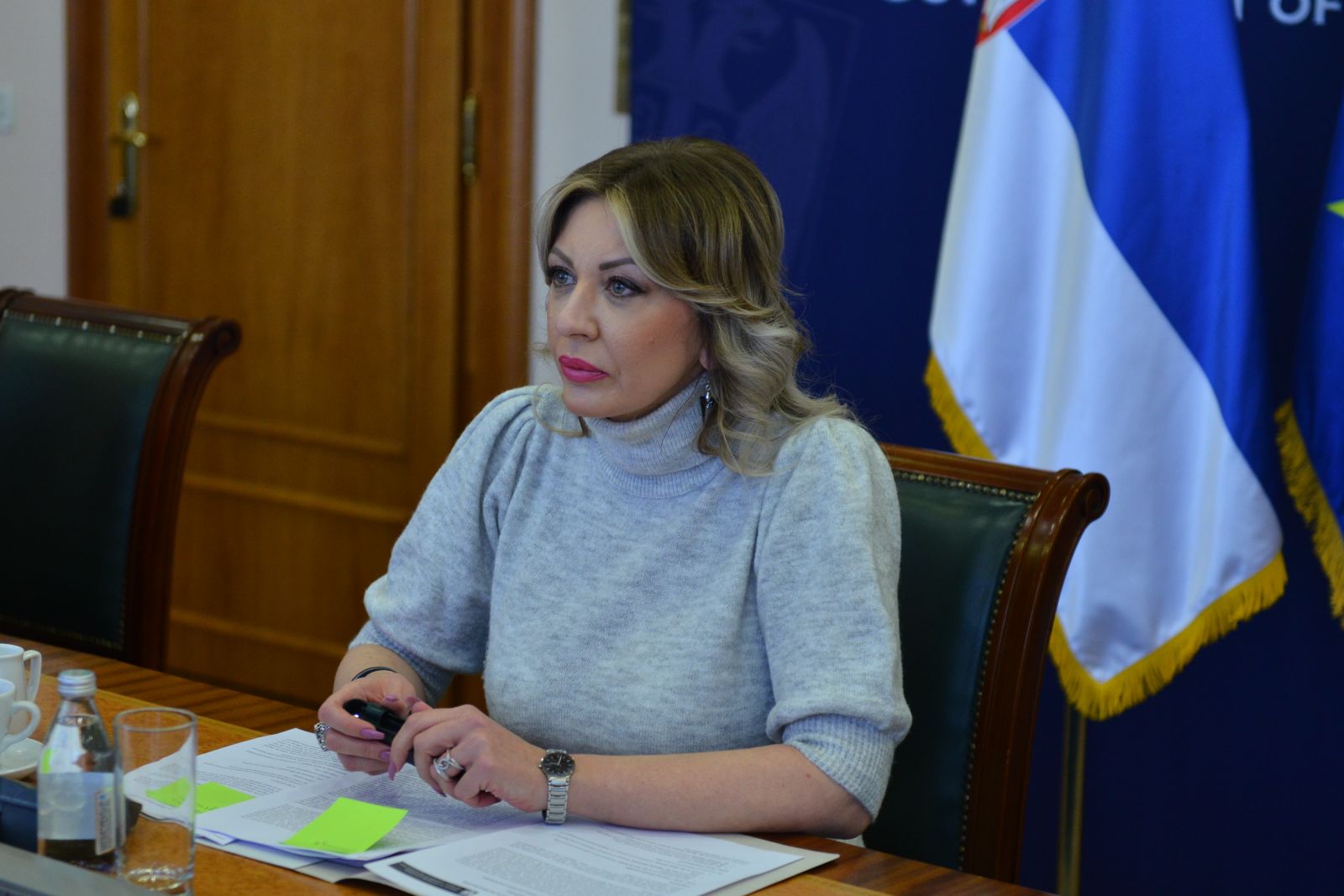 Ј. Јоксимовић на вебинару о Србији Института Клигендал из Хага Ј. Јоксимовић на вебинару о Србији Института Клигендал из Хага
