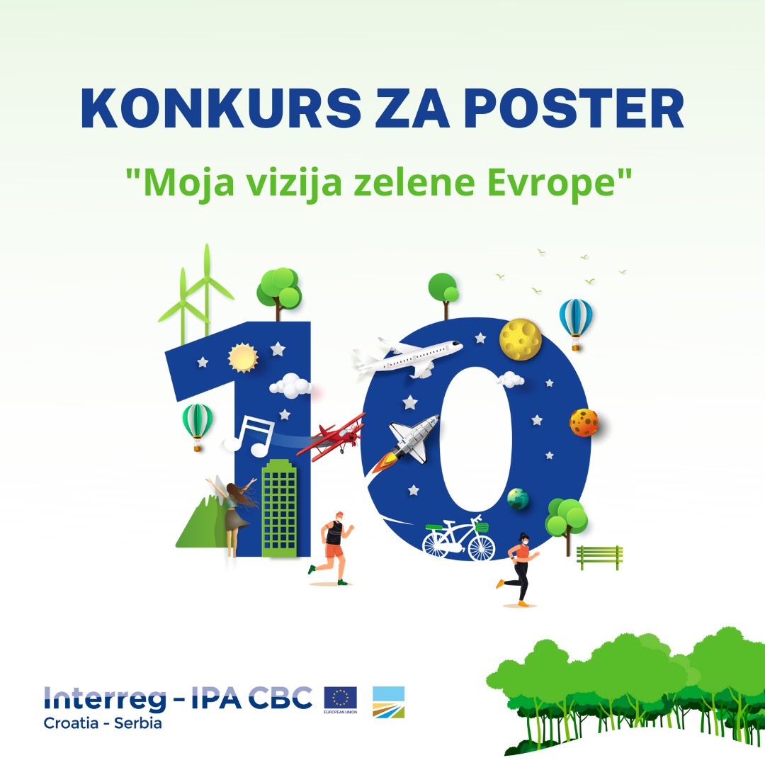 Budi kreativan i učestvuj u konkursu za poster „Moja vizija zelene Evrope“