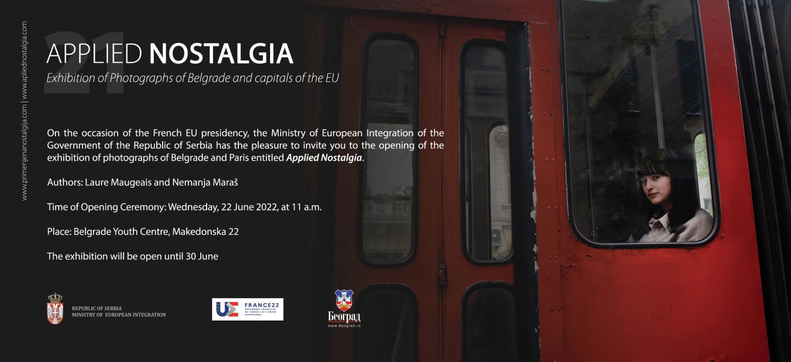 “Applied Nostalgia Belgrade - Paris” photo exhibition