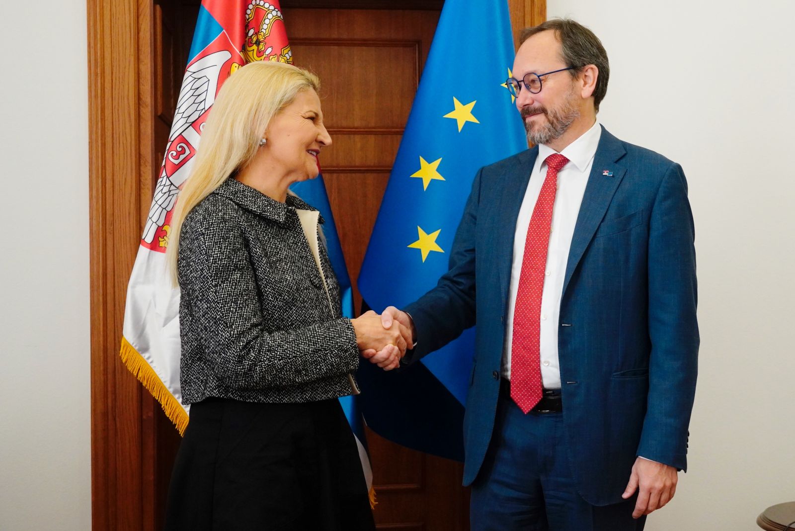 Miščević sa Žiofreom o nastavku evropskih integracija Miščević sa Žiofreom o nastavku evropskih integracija