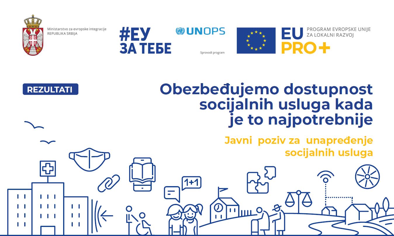 Унапређење социјалних услуга на локалу уз подршку ЕУ Унапређење социјалних услуга на локалу уз подршку ЕУ