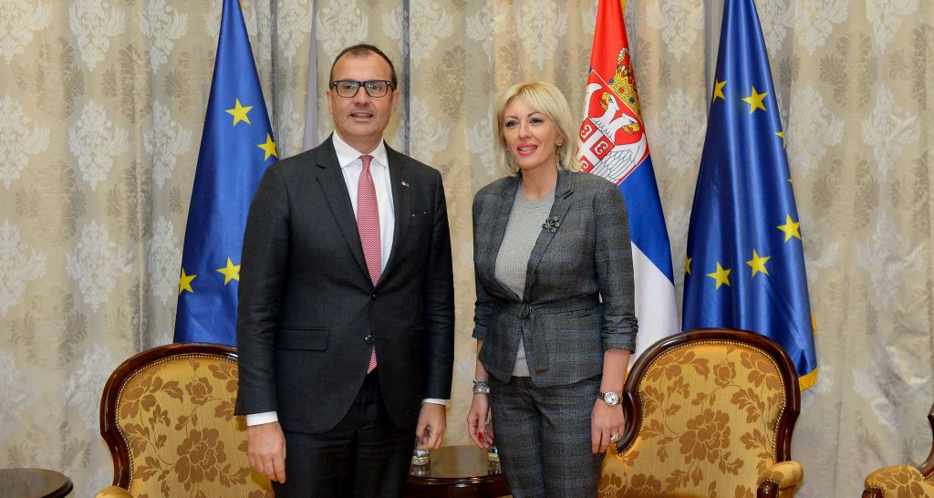 Joksimović and Fabrizi about the plans for Serbia’s accession process in 2018