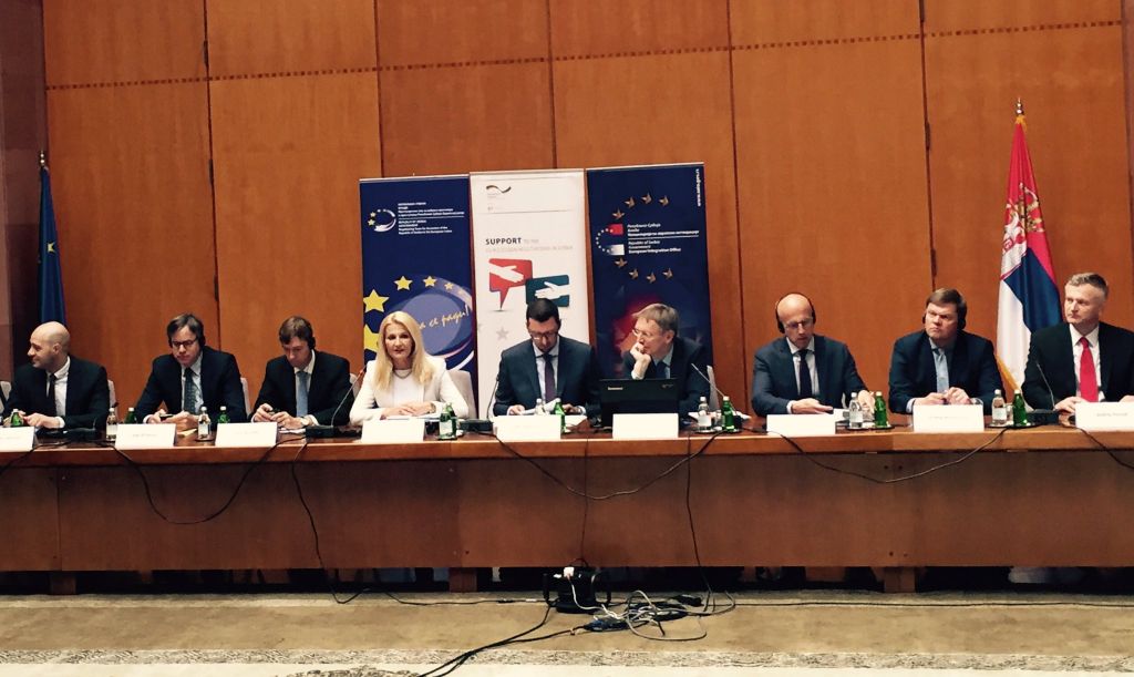 Conference "EU Accession Negotiations: New Context" was held today at the Palace of Serbia in Belgrade