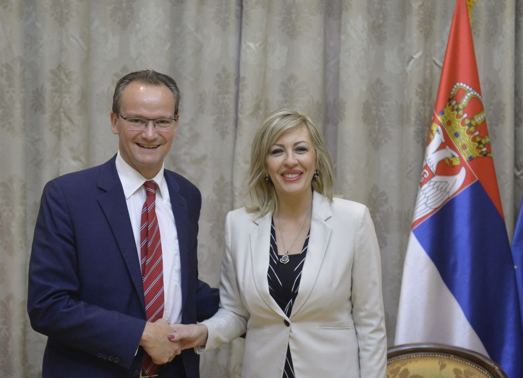J. Joksimović i Krihbaum: Nemačka važan partner Srbije u procesu evrointegracija J. Joksimović i Krihbaum: Nemačka važan partner Srbije u procesu evrointegracija