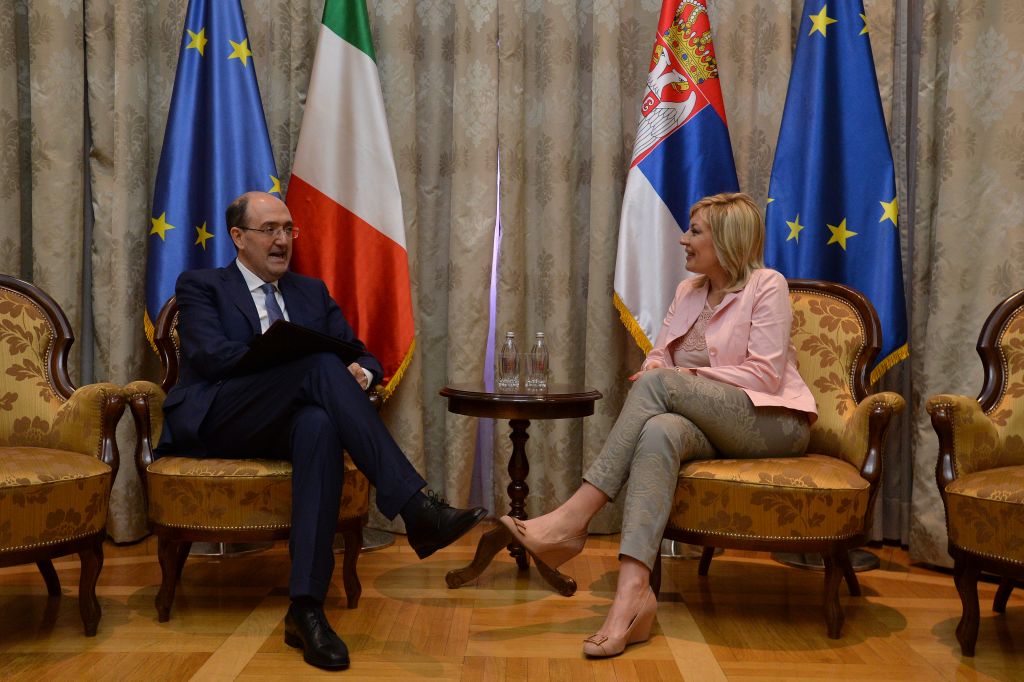 J. Joksimović and Lo Cascio: Italy supports the European perspective of Serbia