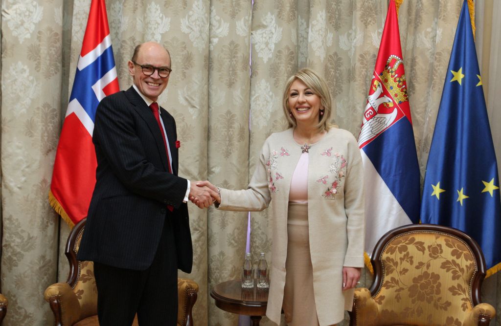 Ј. Joksimović and Bjørnstad: Norway concretely promotes Serbia’s sustainable development agenda