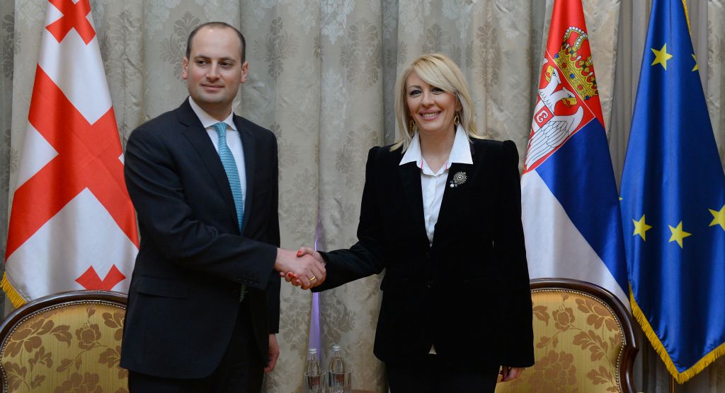 J. Joksimović: Evropska perspektiva unapređuje odnose Srbije i Gruzije