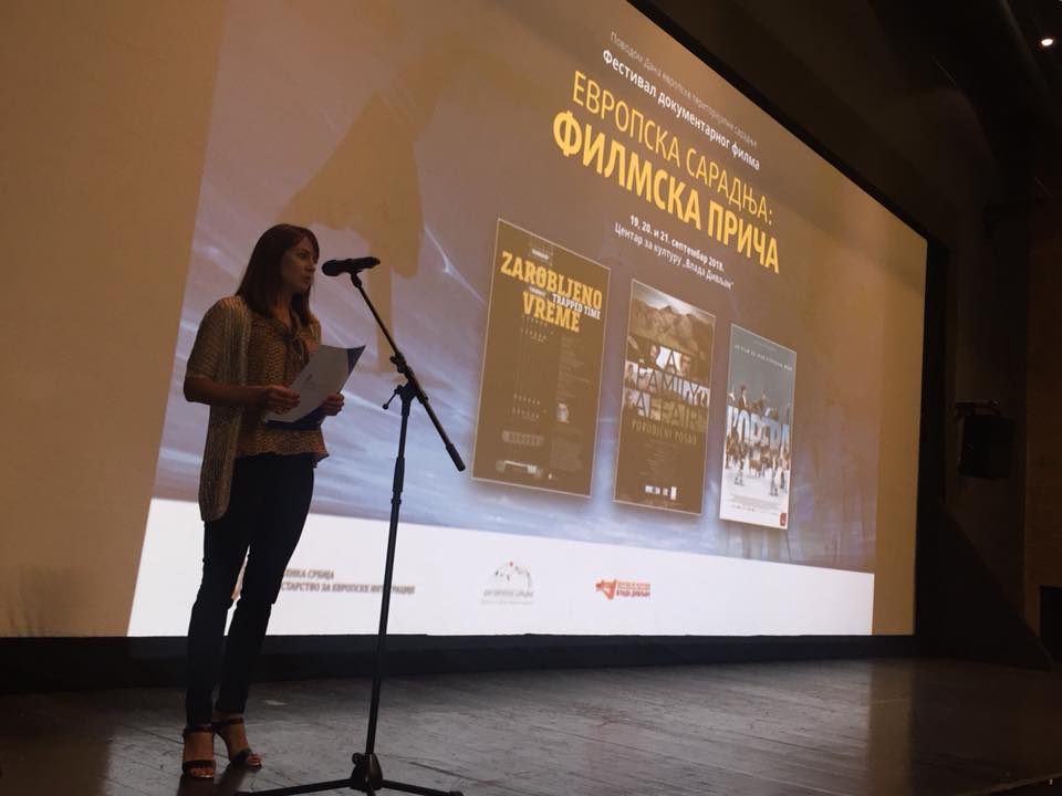 Third documentary film festival "European Cooperation: Film Story" opened