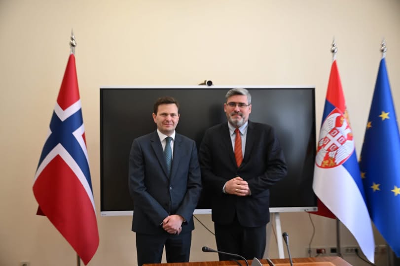 Starović and Mathisen: Continuous support of the Kingdom of Norway to Serbia’s European path