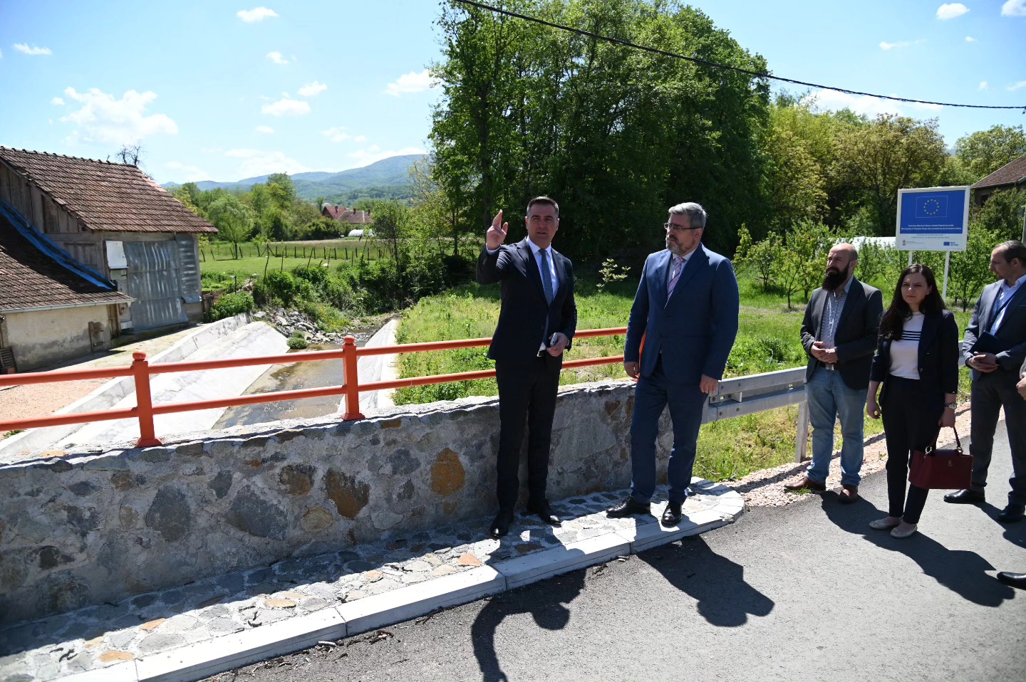 Министар Старовић обишао пројекте у Врњачкој Бањи финансиране средствима ЕУ