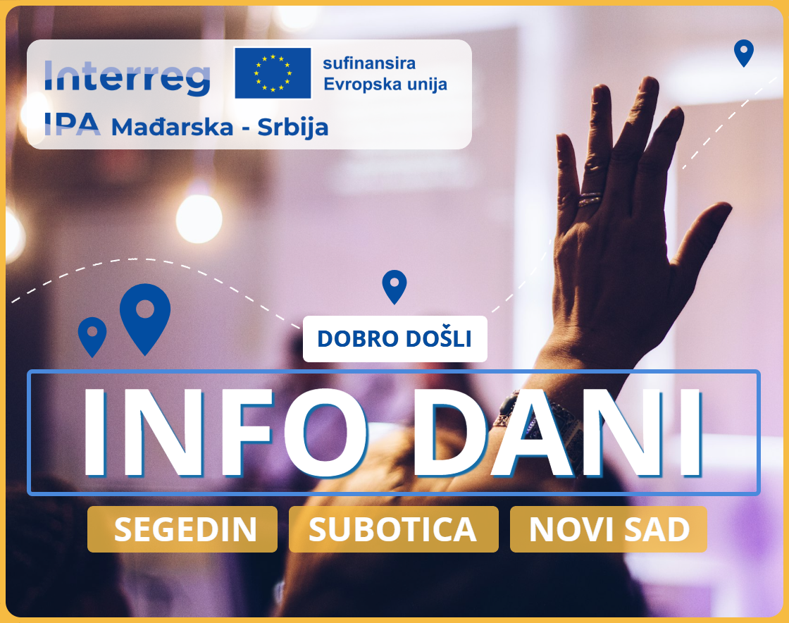 Интеррег VI-А ИПА програм прекограничне сарадње Мађарска–Србија: Инфо дани