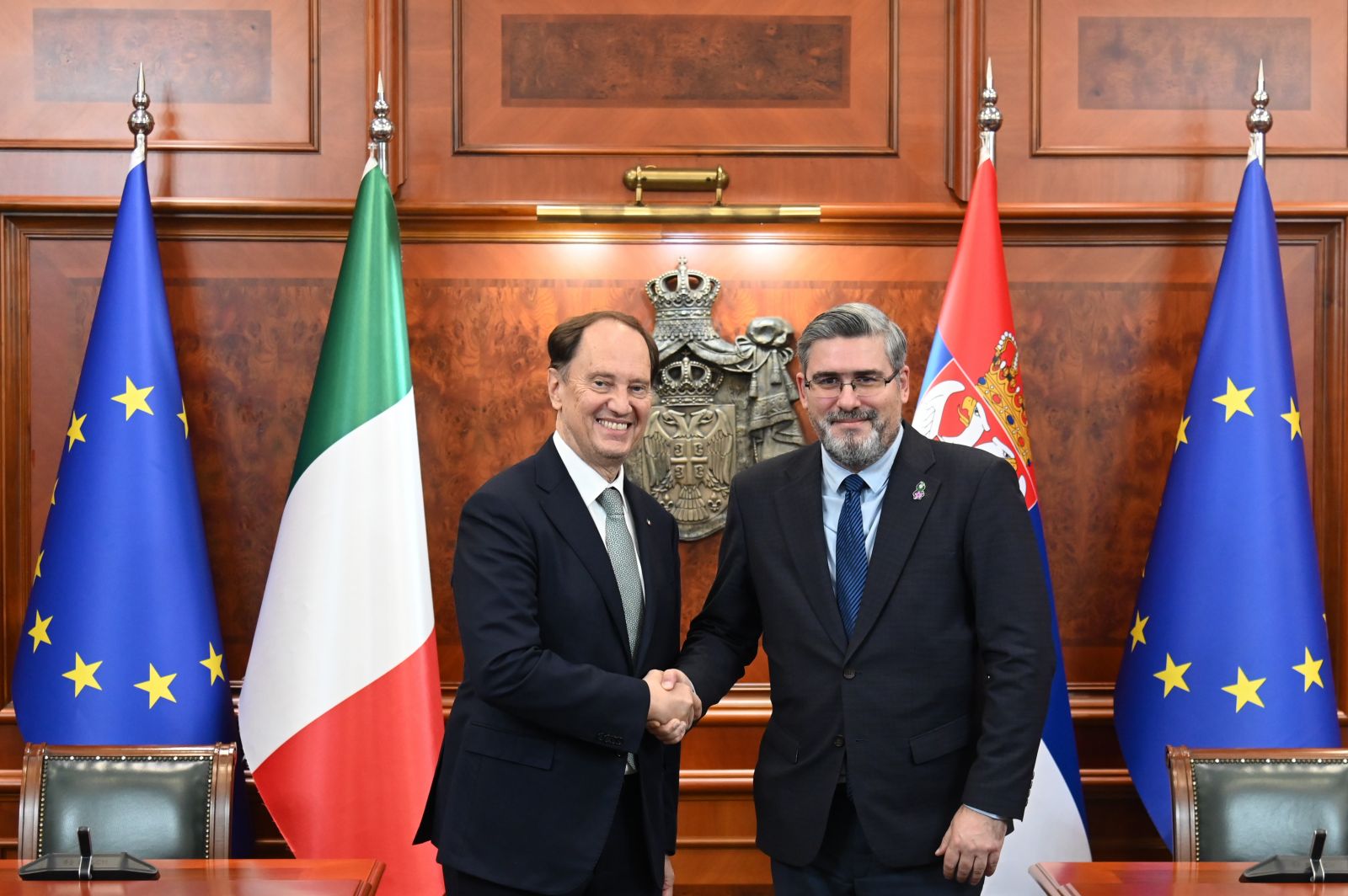 Старовић и Ћиријани: Подршка Италије европском путу Србије