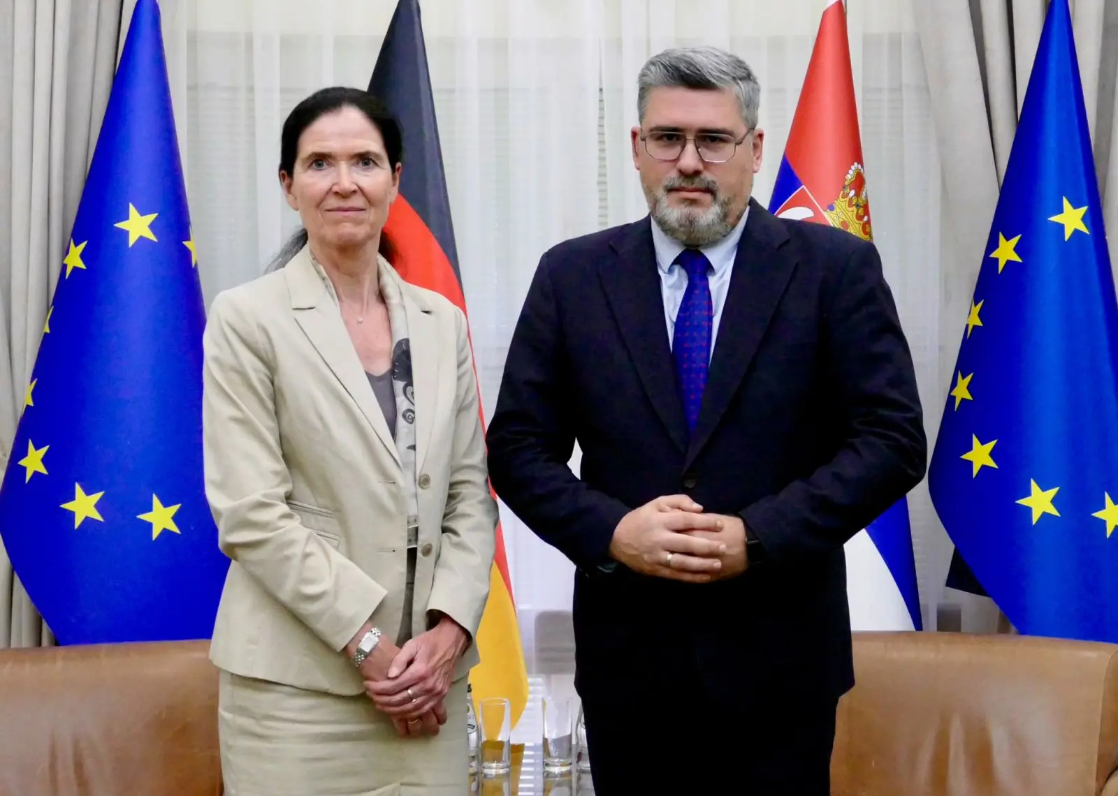 Састанак министра Старовића са новоименованом амбасадорком Немачке у Србији