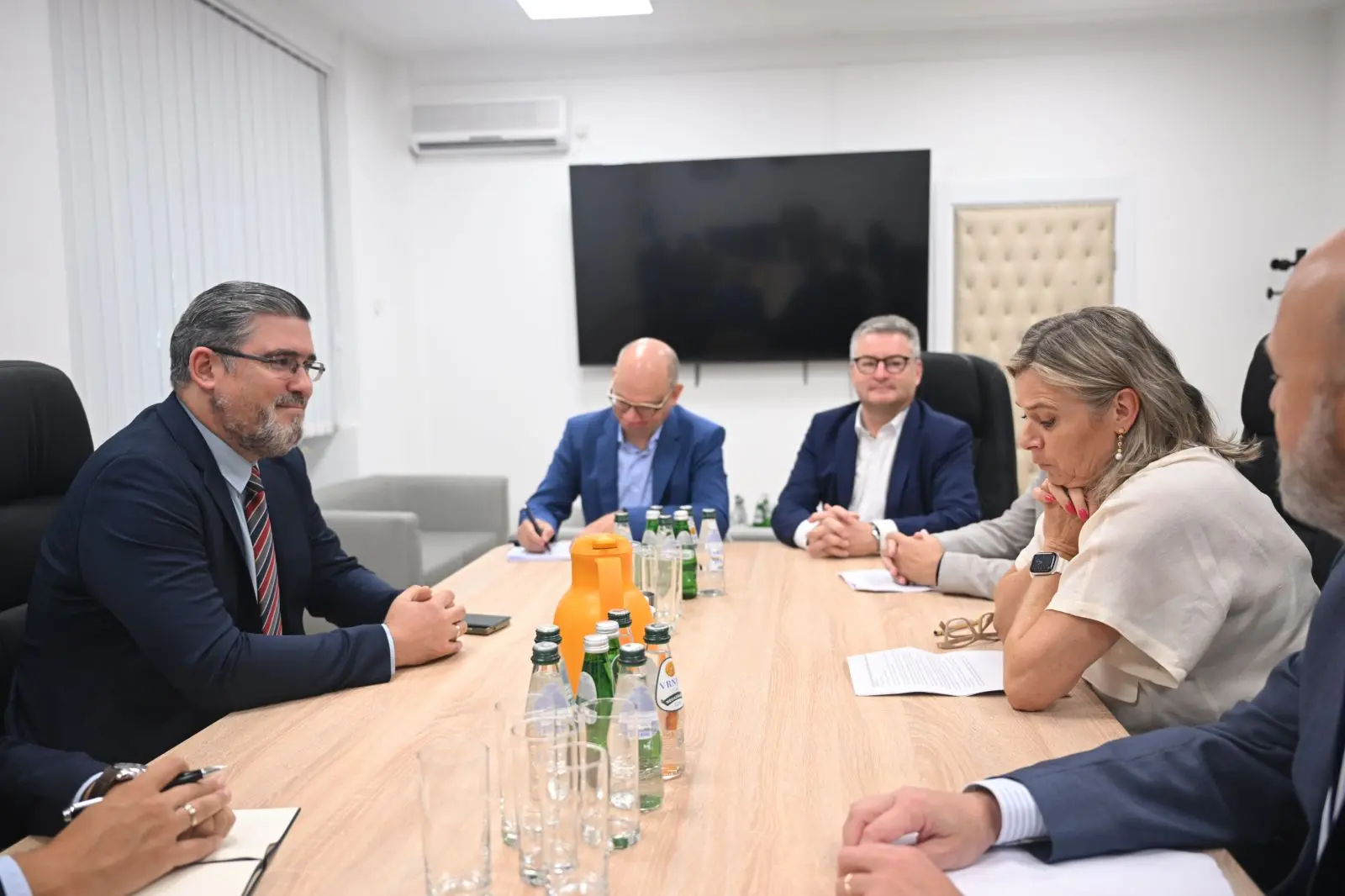 Министар Старовић са делегацијом Савезног парламента Белгије